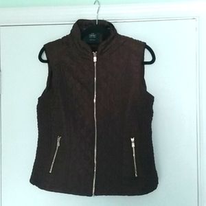 Vest/Jacket. Size large. French designer, Louise French